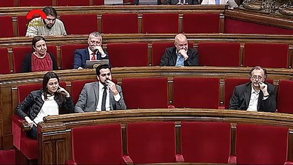 Junqueras s'afarta de l'actitud de Ciutadans al parlament