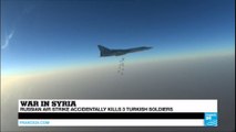 Syria: Russian air strike accidentally kills 3 Turkish soldiers