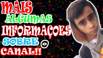VLOG #2 | MAIS ALGUMAS INFORMAÇOES SOBRE O CANAL | VLOG (PT/PT)