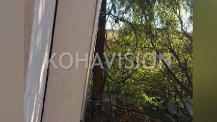 Shtylla elektrike iu bie mbi shtëpi, banorët në “Veternik” në alarm