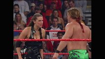 WWE Stephanie McMahon vs Triple H - Triple H beat Stephanie McMahon