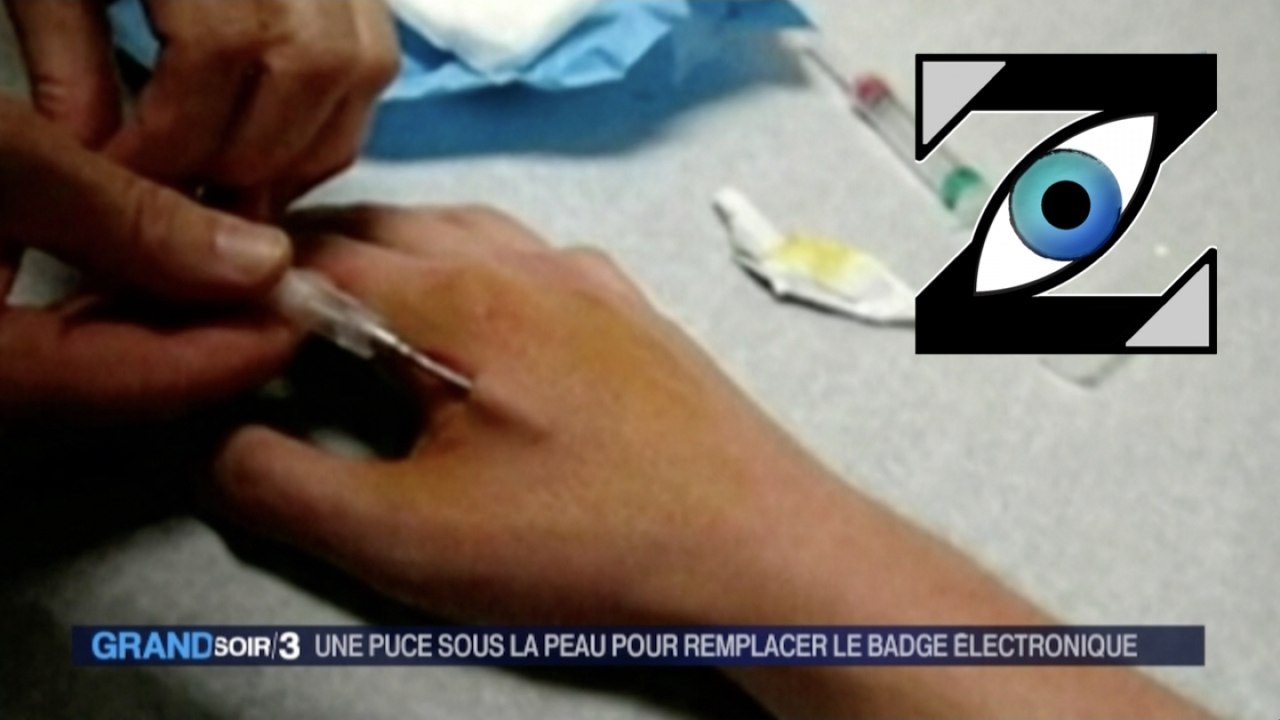 [Zap télé] Des puces électroniques implantées sous la peau ! (09/02/17)