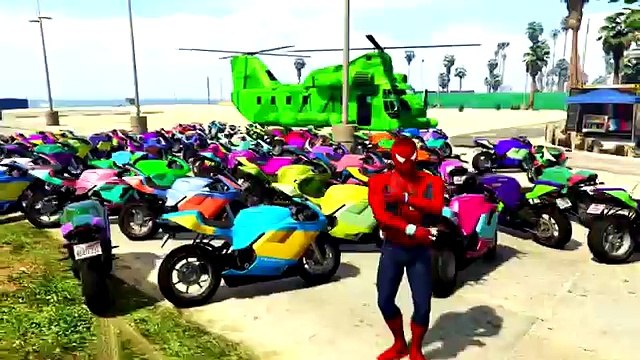 Comptines Bébé - Dessin animé francais limousines voitures colorées & Spiderman Cars Mcque