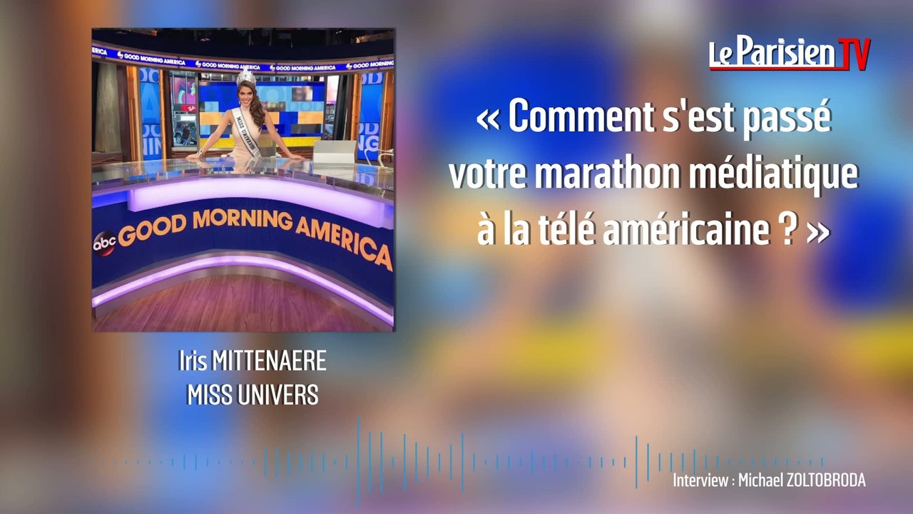 Miss Univers en plein marathon médiatique aux Etats-Unis