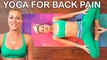 Gentle Yoga for Back Pain, 20 Minute Beginners Stretches & Poses for Pain Relief with Krystin Scott