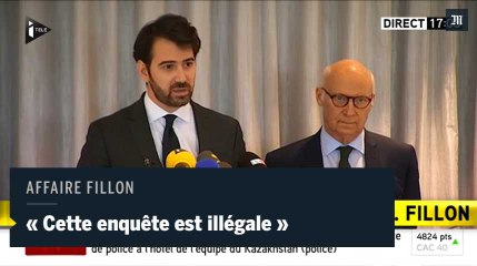 Affaire Fillon : pour les avocats du couple, cette enquête est illégale
