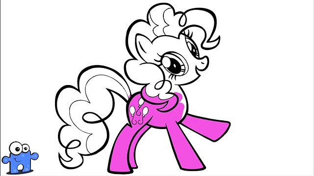 Как Нарисовать Пони Мой маленький Пони раскраски для детей MLP Детские раскраски
