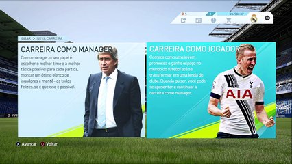 FIFA 16 Carreira #1 inicio