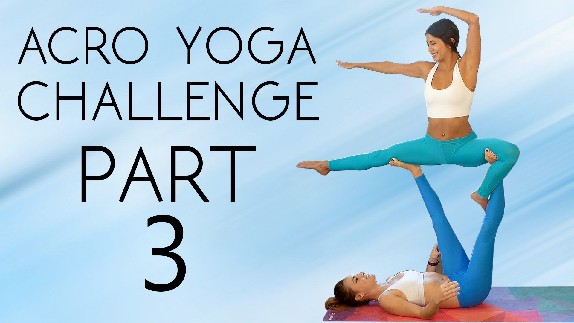 Learn a Yoga Challenge & Workout to Help You Master It! 20 Minute Partner  Flexibility, Acro Tutorial