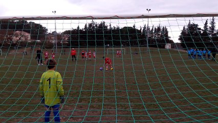U 11 équipe 1 tour de coupe du 05 02 17 séance pénalty contre Le Puy