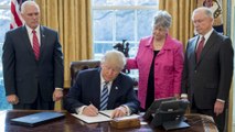 Trump announces 3 executive actions on law enforcement