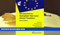 PDF [DOWNLOAD] Introduction to European Tax Law: Direct Taxation (Third Edition) TRIAL EBOOK
