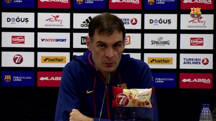 Bartzokas: “Volem que l’ambient al Palau ens ajudi a guanyar”