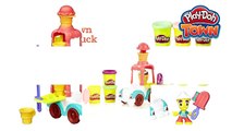 Hasbro 2016 - Play-Doh Town - Ice Cream Truck / Samochód z Lodami - TV Toys