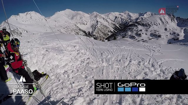 GoPro run Jackie Paaso - Vallnord-Arcalís FWT17 - Swatch Freeride World Tour 2017