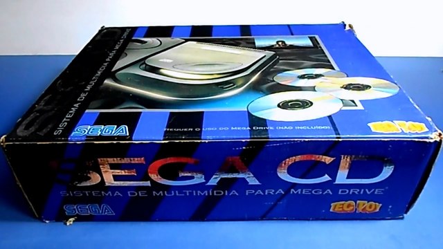 SEGA CD da TecToy - Unboxing (Mega CD)