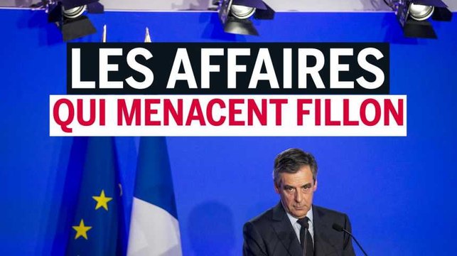 Les affaires qui menacent Fillon résumées en trois minutes