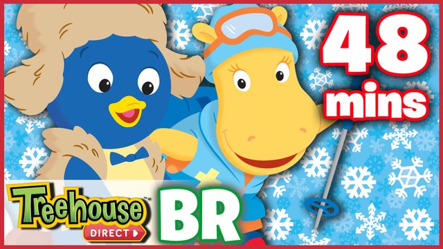 Os Backyardigans Desenho Animado - Época Natalícia Compilação De 48 mins Para Crianças