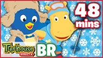 Os Backyardigans Desenho Animado - Época Natalícia Compilação De 48 mins Para Crianças