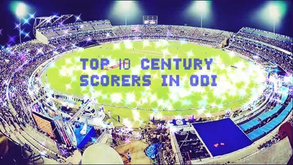 TOP 10 CENTURY MAKERS IN ODI