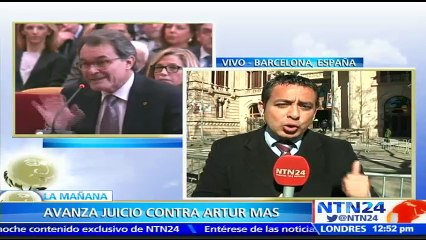 Avanza juicio contra expresidente de Cataluña acusado de desobediencia por promover referendo independentista
