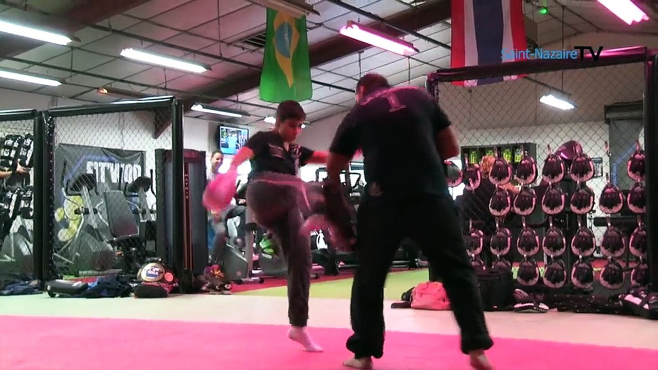 Des jeunes du quartier de Clos Toreau "Nantes"ont été invités à St-Nazaire pour une initiation des sports de contact.