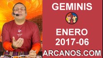 GEMINIS FEBRERO 2017-5 al 11 Feb 2017-Amor Solteros Parejas Dinero Trabajo-ARCANOS.COM