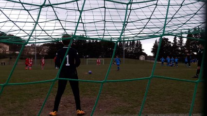 U 11 équipe 1 tour de coupe du 05 02 17 séance pénalty contre Le Puy