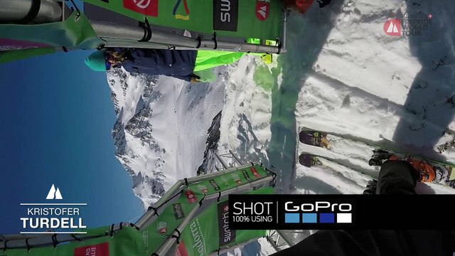GoPro run Kristofer Turdell- Vallnord-Arcalís FWT17 - Swatch Freeride World Tour 2017