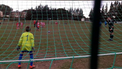 U 11 équipe 1 tour de coupe du 05 02 17 séance pénalty contre Le Puy