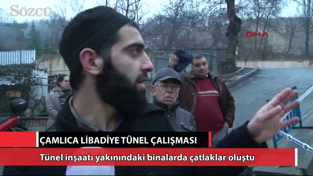 Üsküdar'da binalarda çökme tehlikesi