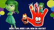 Finger Family | Pixar Inside Out Joy Fear Sadness Animation Daddy Finger Nursery Rhyme - MR KINDER
