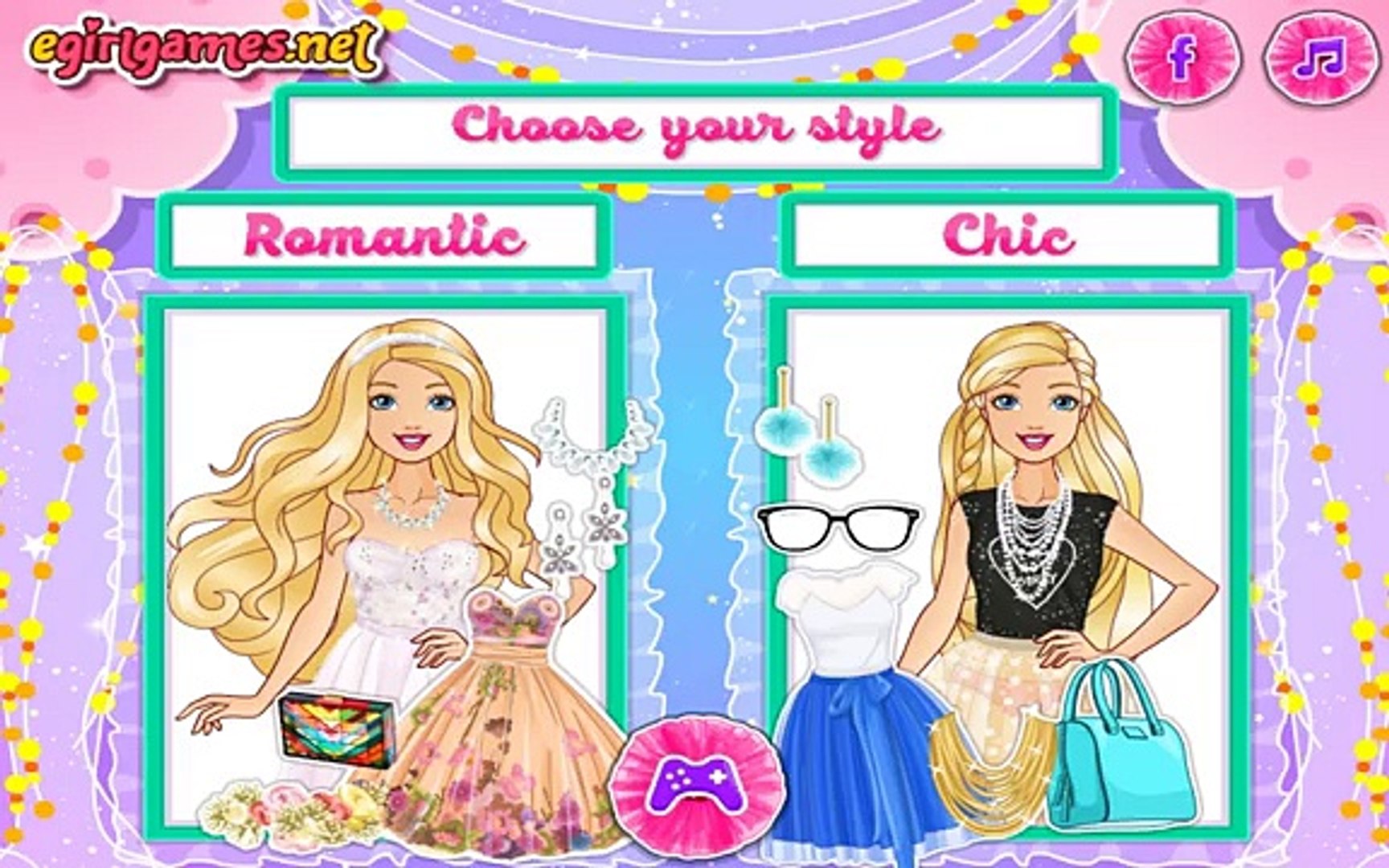 barbie makeup and dressup