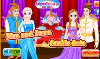 Permainan Elsa and Anna Double Date-Play Frozen Games Elsa dan Anna Dua Tanggal