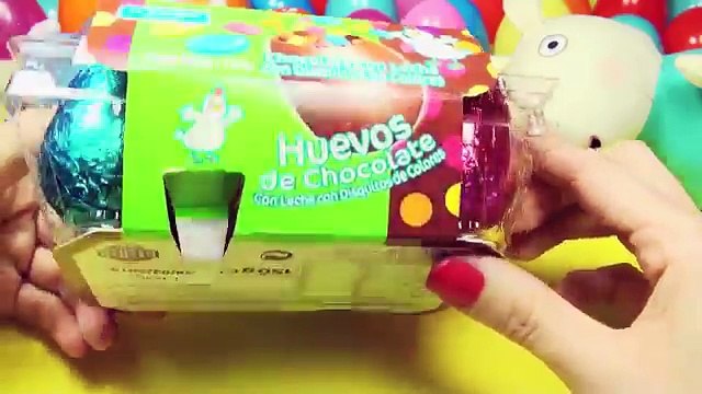 Сюрприз Яиц Свинка Пеппа Микки Маус, Марвел Герои Пасхальные Яйца Играть Doh Яйца Игрушки