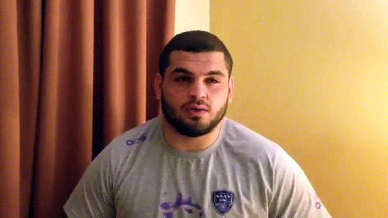 Younes El Jai avant le match contre Aurillac (images Romain Chabat)