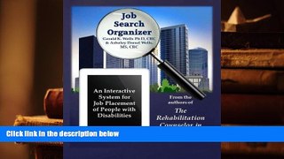 PDF [FREE] DOWNLOAD  Job Search Organizer: An Interactive Program for Job Placement of Injured