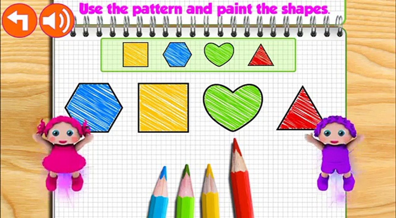 Preschool EduPaint Toddlers // Cubic Frog // Educational // For Kids// School // App // Learning
