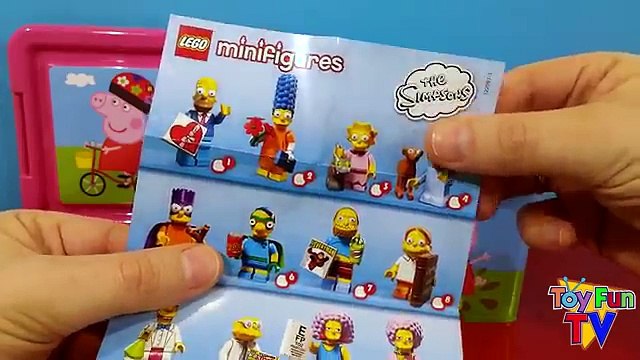 PEPPA PIG box of surprises Blind Bags Kinder Surprise Egg Disney Frozen Lego Minifigures Simpsons