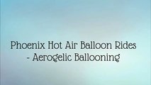 hot air balloon ride scottsdale