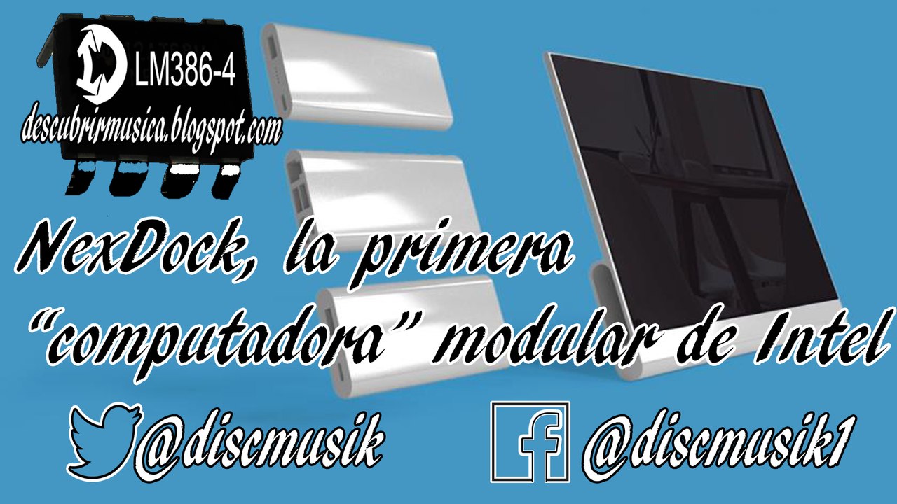 NexDock, la primera computadora modular de Intel (DLM356-4)