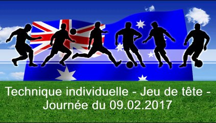 Stage Foot au Five de Perpignan-Technique individuelle - Jeu de tête - Journée du 09.02.2017