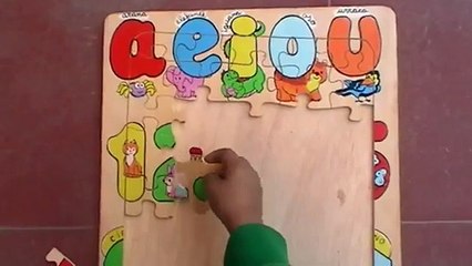 las vocales,los numeros,rompecabezas,para niños