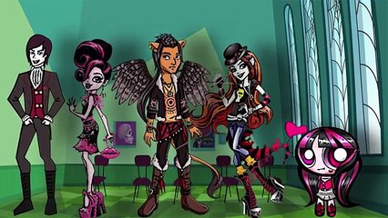 Monster High Cartoon Finger Family Songs Nursery Rhymes