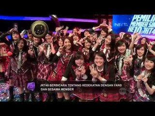 Télécharger la video: JKT48 Berbagi Cerita Mengenai Kedekatan Mereka dengan Fans dan Sesama Member