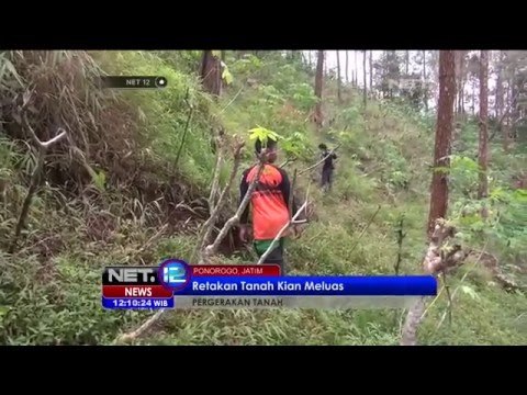 Pergerakan Tanah di Ponorogo Kian Meluas - NET12
