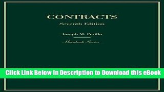 [Read Book] Contracts (Hornbook) Online PDF