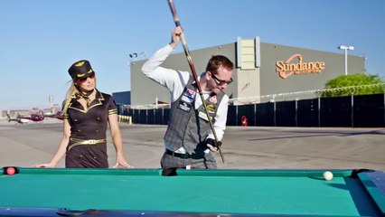 Sexy Helicopter Pool Trick Shots - Venom Trick Shots