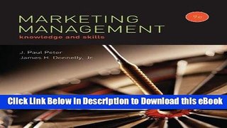 DOWNLOAD MARKETING MANAGEMENT Online PDF
