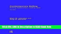 [Popular Books] Contemporary Selling: Building Relationships, Creating Value FULL eBook